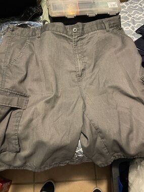 Men's Cargo Shorts - Gray